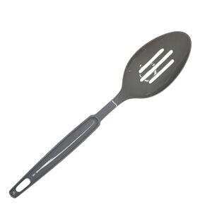 Vintage‎ Ekco Slotted Serving Spoon Blue Nylon USA 11" Kitchen Utensil